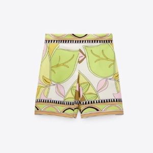 Zara Printed Shorts